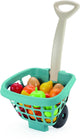 Ecoiffier Winkeltrolley con fruta, 14dlg.