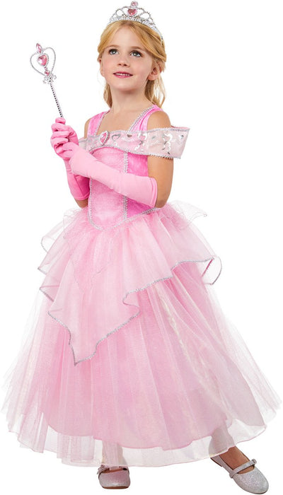 Disfraz infantil princesa rubíes rosa - - talla 7-8 años