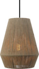 Eglo alderney hanglamp - e27 - ø 30 cm - zwart bruin