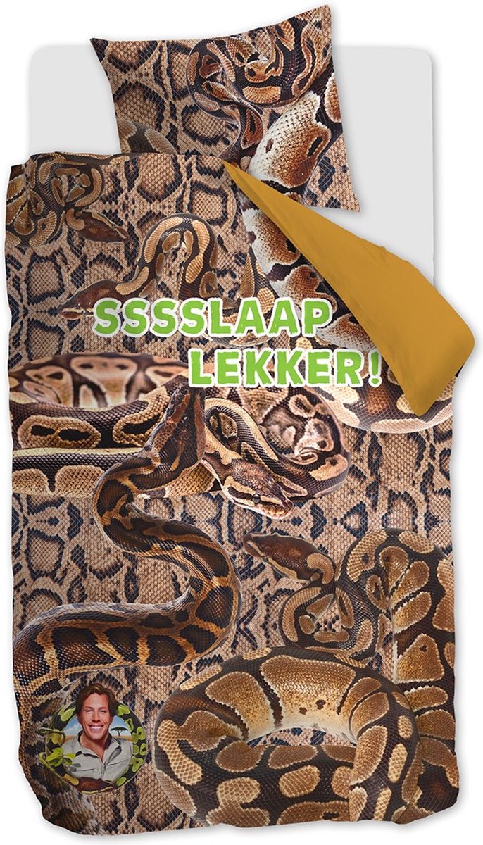 Freek spark sssleep simpatico copripiumino - singolo - 140x200 - marrone