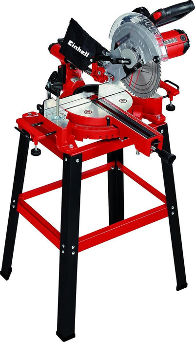 Troncatrice radiale elettrica Einhell tc-sm 2531 2 h - 1900 w - ø254 mm - con laser - incl. base - incl. Lama per sega da 48 denti