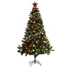 Everlands imperial pine kerstboom 210cm +deco +led