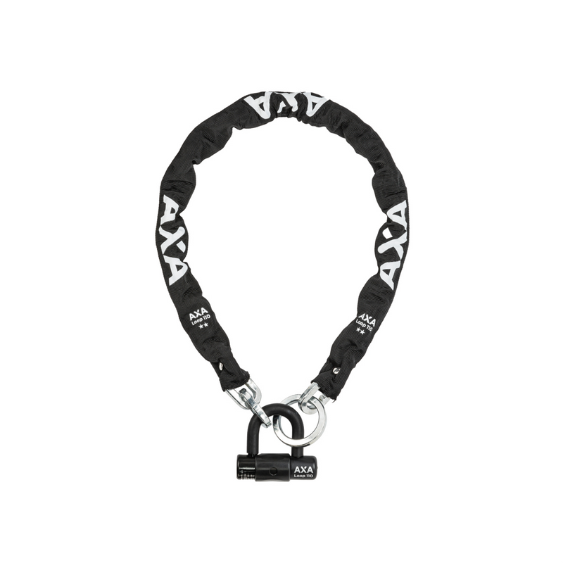 Final Chain Axa Disc Lock Loop 110 Art ** Nero
