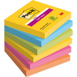 Notes post-it super adesivo 76x76 6 pezzi