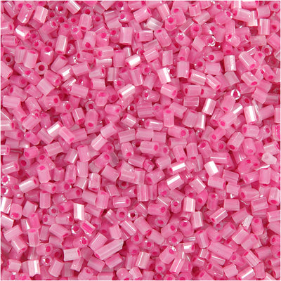 Rocallas Creativ company 2 cortes, d 1,7 mm, tamaño 15 0, medida agujero 0,5 mm, rosa, 25 g 1 caja