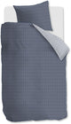 Riviera maison twisted duvet cover - single - 140x200 220 - blue