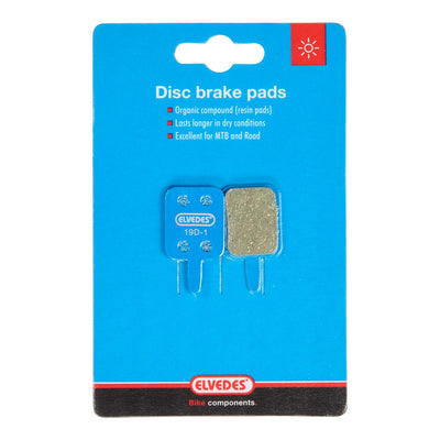 Schijfremblokset Elvedes organisch Assess mechanisch (1 paar)