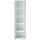 Libreria Germania monteria melaminico bianco