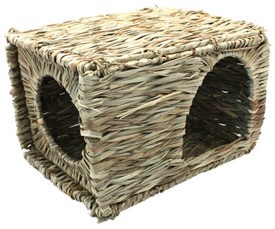 Nature first happy pet grassy hideaway verstopplek