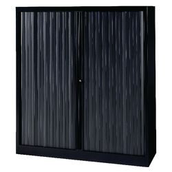 Roldeurkast bisley eurotambours plus 120 x 43 x 133 cm zwart