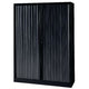 Roldeurkast bisley eurotambours plus 120x43x163,7cm zwart