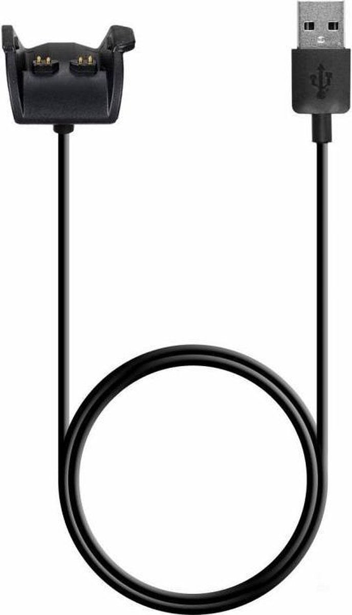 Garmin Cable de carga USB - cargador para approach x40 vivosmart hr vivosmart hr+ - negro