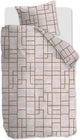 Vtwonen pojagi dekbedovertrek - eenpersoons - 140x200 220 - steenrood