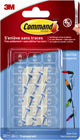 3m 1071797 - command™ transparent decorative clamps with transparent s | 16 pieces