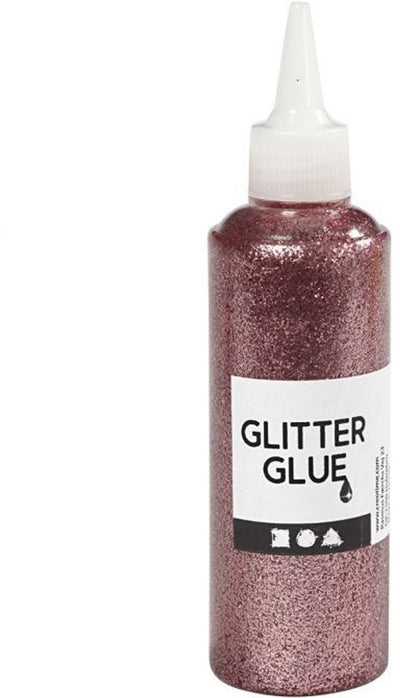 Creative Company Glitter Glue Glue Light Pink, 118ml