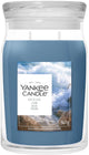 Yankee Candle - vela perfumada en tarro grande Ocean Air - 90 horas de combustión - dos mechas