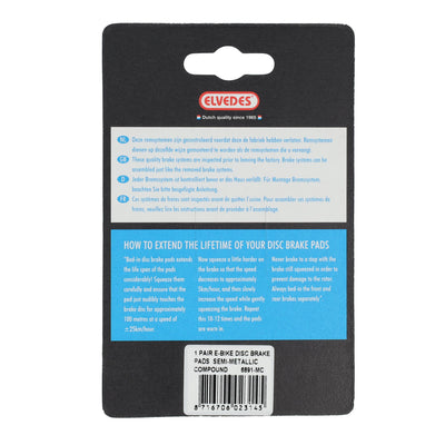 Juego de pastillas de freno de disco Carbono Metalizado Shimano BR-M810 (1