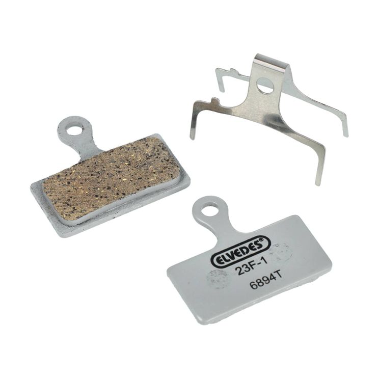 Elvedes schijfremblokset - shimano - organische compound (resin) - 1 paar