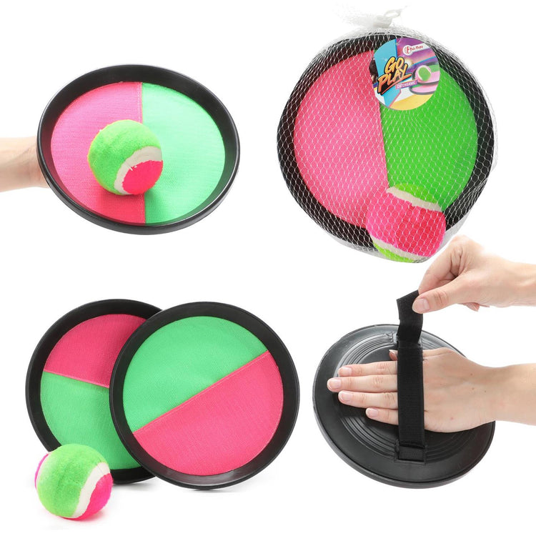 Toi-toys Vangball Game con velcro, 3dlg.