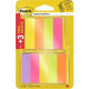 Indici post-it 670p63 carta 15x50mm confezione assortita 9 pezzi