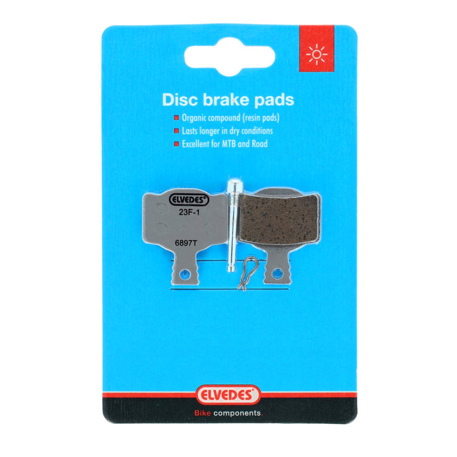 Bloques de freno de disco Elvedes Magura | 6897t | gris