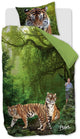 Copripiumino Freek Spark Toothy Tigers - singolo - 140x200 cm - verde