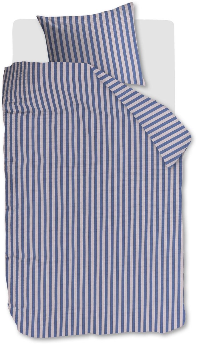 Beddinghouse veya dekbedovertrek - eenpersoons - 140 x 200 220 cm - blauw