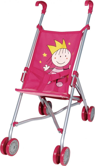 Bayer design - doll buggy - pink with princess