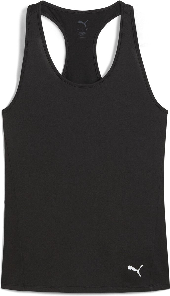 Puma w tad esencial racerback tank Camiseta deportiva mujer - negro