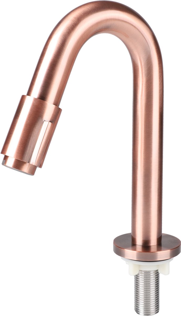 Grifo fuente Differnz curvo 19cm cobre rojo