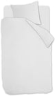 Beddinghouse pure dekbedovertrek - effen - eenpersoons - 140x200 220 cm - wit