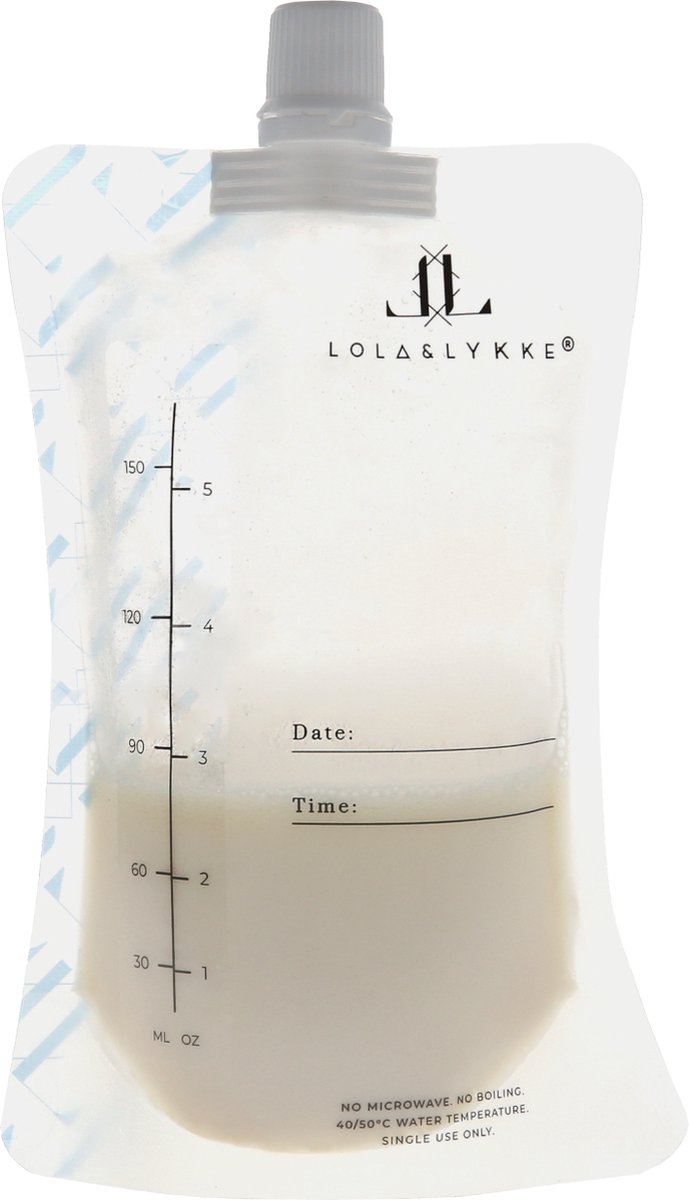 Lola lykke moedermelk bewaarzakjes (30 stuks)