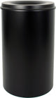 V-part - vlamdovende papierbak 110 ltr - steel - zwart