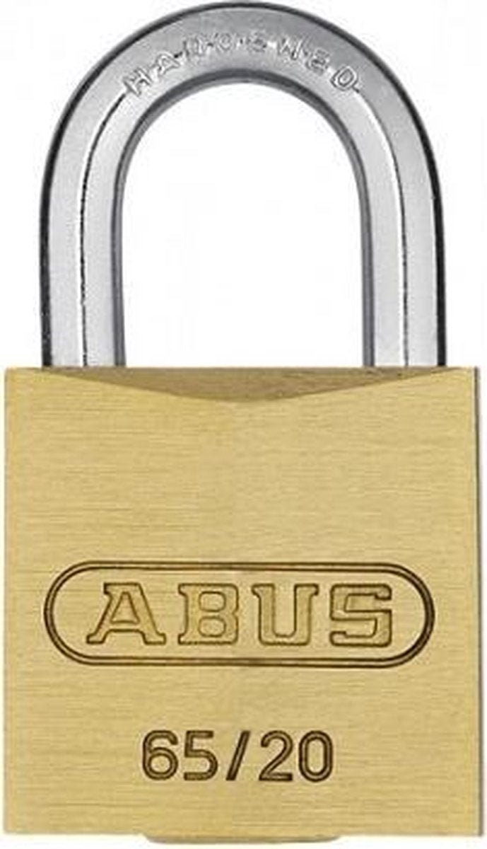 Abus padlock 65 20mm gold - 3 cm