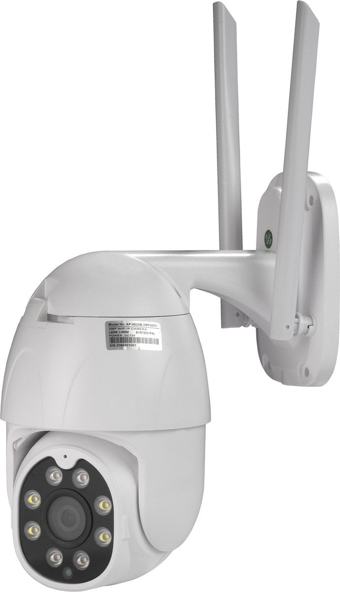 Denver ioc-221 - telecamera di sicurezza ip - funziona con tuya - telecamera dome da esterno - full hd
