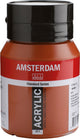 Amsterdam standard series acrylverf pot 500 ml sienna gebrand 411