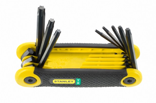 Set chiavi esagonali Stanley per utensili manuali torx 8 pezzi - 2-69-266