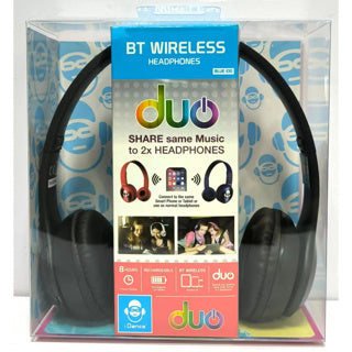 Idance Headphones Wireless Black Metal