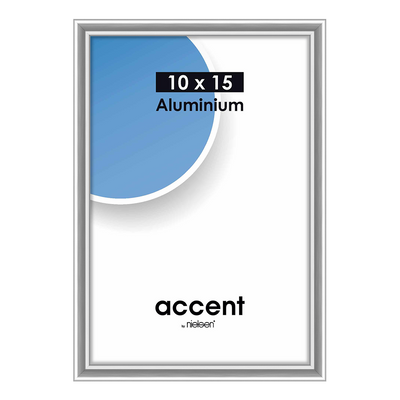 Design Nielsen Nielsen Frame di foto 51223 Accent Glossy Silver 10x15 cm