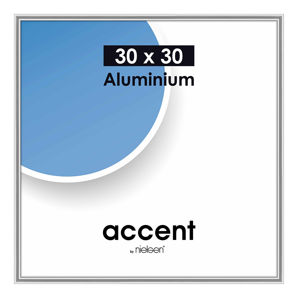 Design Nielsen Nielsen Frame di foto 54123 Accent Glossy Silver 30x30 cm