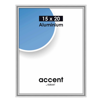 Nielsen Design Nielsen FOTO Frame 52423 Accent Glossy Silver 30x40 cm
