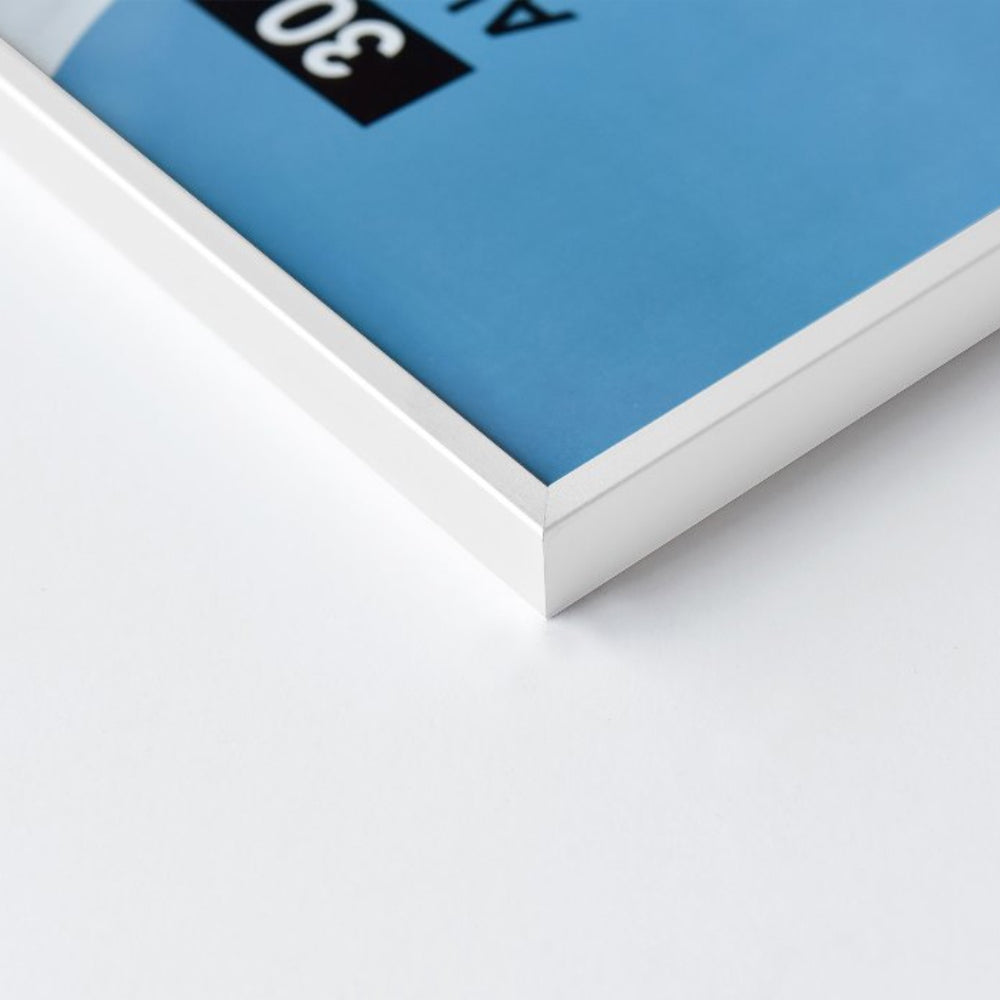 Diseño de Nielsen Marco de fotos Nielsen 53239 Accent Glossy White 13x18 cm