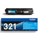 Toner cartridge brother tn321c cyan 1500 pages