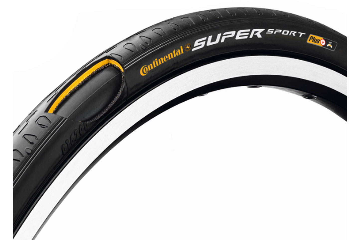 Continental Super Sport Plus - banda de bicicletas de carreras - 700x25c - neumático de alambre - negro