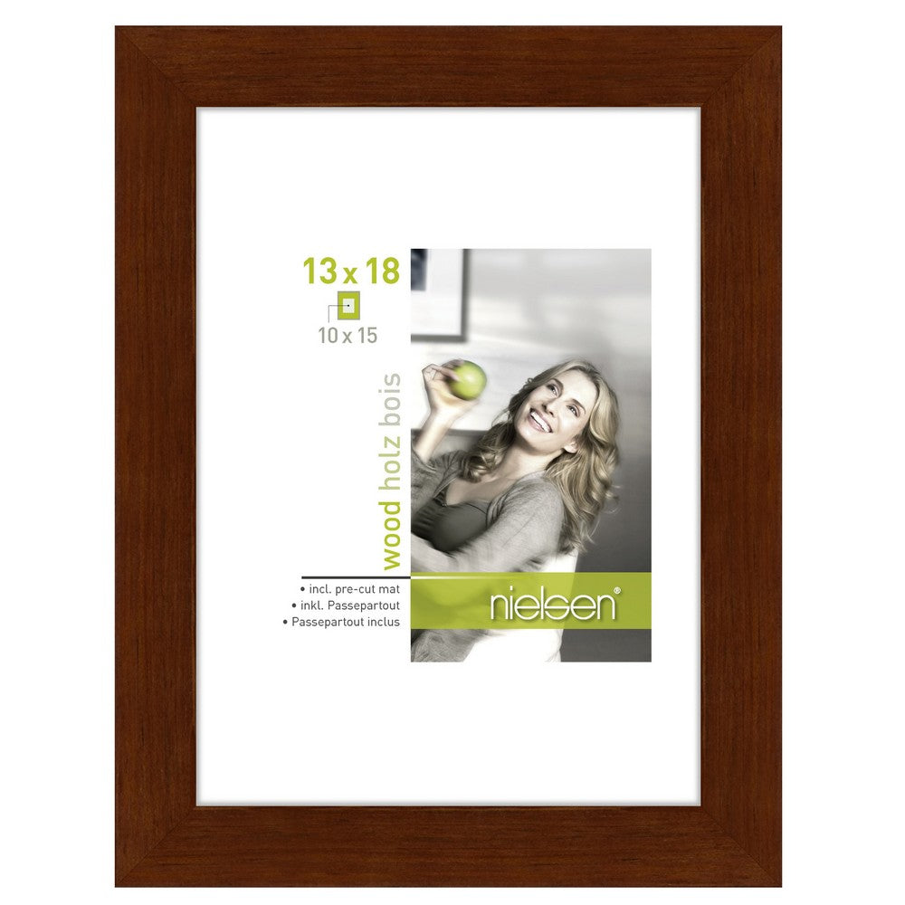 Diseño de Nielsen Marco de fotos Nielsen 8988004 Apollon Wenge 13x18 10x15 cm