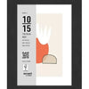 Nielsen design cornice portafoto nielsen 3211201 legno 19 nero 10x15 cm