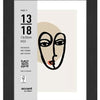 Nielsen design cornice portafoto nielsen 3232201 legno 19 nero 13x18 cm