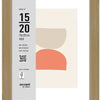 Nielsen design nielsen fotolijst 3217204 wood 19 naturel 15x20 cm