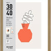 Nielsen design nielsen fotolijst 3230204 wood 19 naturel 30x40 cm