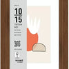 Nielsen design marco de fotos nielsen 3211205 madera 19 nogal 10x15 cm